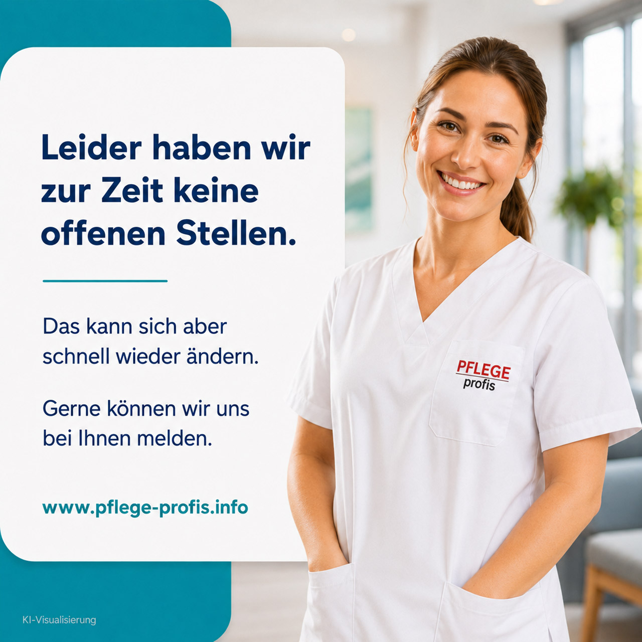 Keine freien Stellen - Initiativbewerbung
