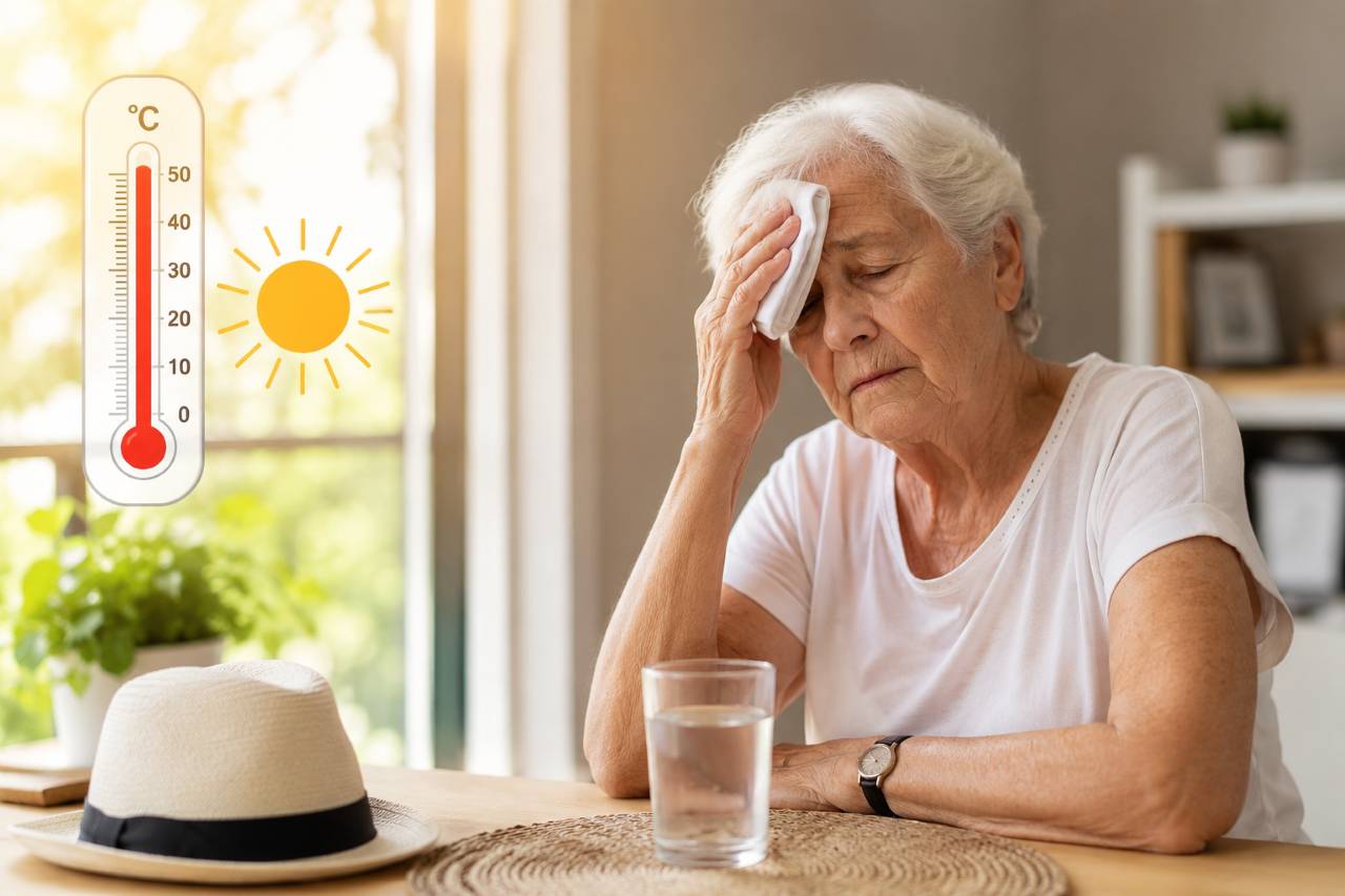 Hitze im Alter – Warum der Sommer für Senioren gefährlich werden kann